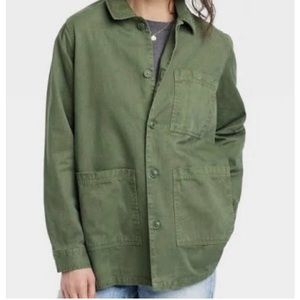 Green Lightweight Shacket